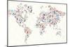 Gadgets - World Map-cienpies-Mounted Premium Giclee Print