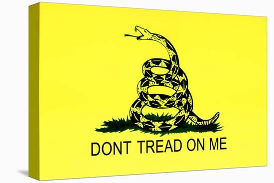 Gadsden Flag (Don't Tread On Me) Tea Party Historical-null-Stretched Canvas