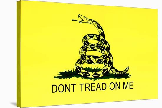 Gadsden Flag (Don't Tread On Me) Tea Party Historical-null-Stretched Canvas