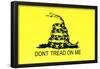 Gadsden Flag (Don't Tread On Me) Tea Party Historical-null-Framed Poster