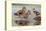 Gadwall and Coues's Gadwall Ducks-Louis Agassiz Fuertes-Stretched Canvas