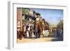 Gaekwar's State Elephants, Manipuri Bazaar, Bombay, India, C1924-null-Framed Giclee Print