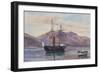 Gaeta: a Steam Frigate-Giacinto Gigante-Framed Premium Giclee Print