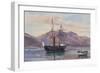 Gaeta: a Steam Frigate-Giacinto Gigante-Framed Giclee Print