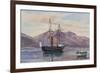 Gaeta: a Steam Frigate-Giacinto Gigante-Framed Giclee Print