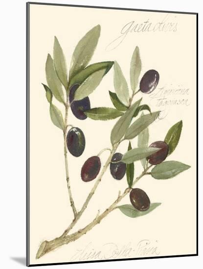 Gaeta Olives-Elissa Della-piana-Mounted Art Print