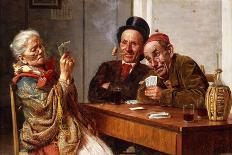 The Card Game-Gaetano Bellei-Laminated Giclee Print