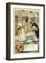 Gaetano Donizetti, Italian Composer, and a Scene from His Opera La Favorite-null-Framed Giclee Print