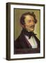 Gaetano Donizetti Italian Opera Composer-Eichhorn-Framed Art Print