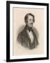 Gaetano Donizetti Italian Opera Composer-null-Framed Art Print