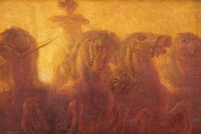 Triptych of the Daytime. the Chariot of the Sun