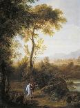 Landscape Composition-Gaetano Tambroni-Framed Stretched Canvas