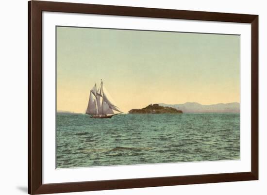 Gaff-Rigged Ketch-null-Framed Premium Giclee Print