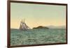 Gaff-Rigged Ketch-null-Framed Art Print