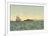 Gaff-Rigged Ketch-null-Framed Art Print