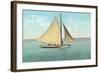 Gaff-Rigged Sailboat-null-Framed Art Print