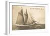 Gaff-Rigged Schooner, Newport, Rhode Island-null-Framed Art Print