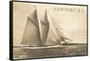 Gaff-Rigged Schooner, Newport, Rhode Island-null-Framed Stretched Canvas