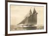 Gaff-Rigged Schooner-null-Framed Art Print