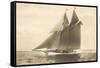 Gaff-Rigged Schooner-null-Framed Stretched Canvas