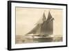 Gaff-Rigged Schooner-null-Framed Art Print