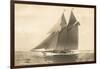 Gaff-Rigged Schooner-null-Framed Art Print