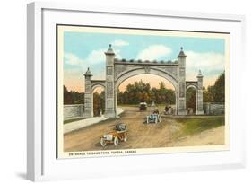 Gage Park, Topeka, Kansas-null-Framed Art Print