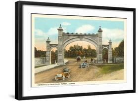 Gage Park, Topeka, Kansas-null-Framed Art Print