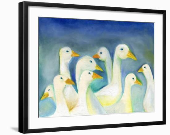 Gaggle, 2012-Nancy Moniz Charalambous-Framed Giclee Print