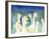 Gaggle, 2012-Nancy Moniz-Framed Giclee Print