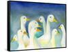 Gaggle, 2012-Nancy Moniz-Framed Stretched Canvas