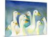 Gaggle, 2012-Nancy Moniz-Mounted Giclee Print