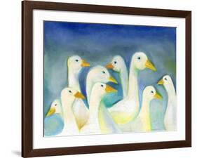 Gaggle, 2012-Nancy Moniz-Framed Giclee Print