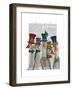 Gaggle of Geese-Fab Funky-Framed Art Print