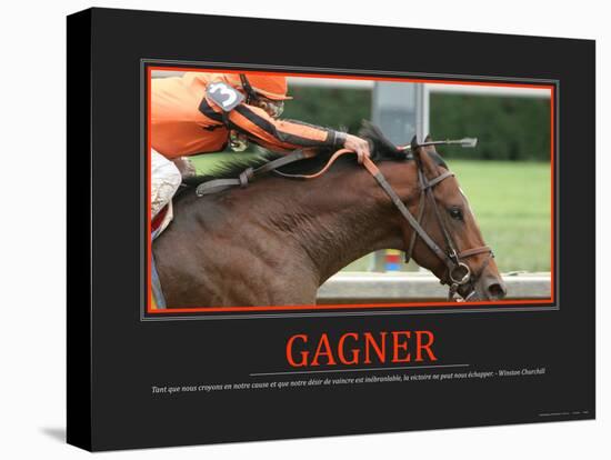 Gagner (French Translation)-null-Stretched Canvas