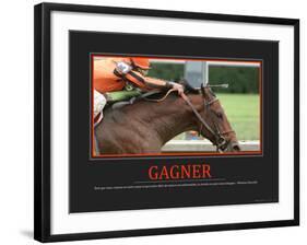 Gagner (French Translation)-null-Framed Photo