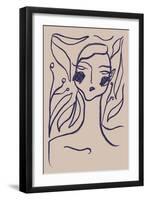 Gaia Blue-1x Studio-Framed Giclee Print