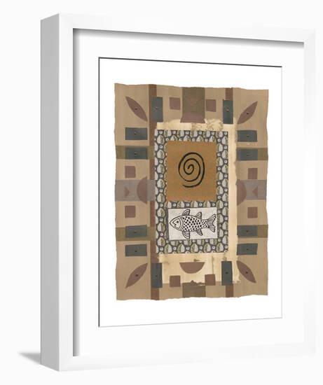 Gaia I-P^G^ Gravele-Framed Art Print