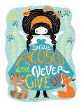 Stay Focused Doll-Gaia Marfurt-Giclee Print