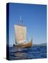 Gaia, Replica Viking Ship, Norway, Scandinavia-David Lomax-Stretched Canvas