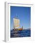 Gaia, Replica Viking Ship, Norway, Scandinavia-David Lomax-Framed Photographic Print