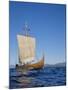 Gaia, Replica Viking Ship, Norway, Scandinavia-David Lomax-Mounted Photographic Print