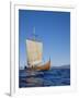 Gaia, Replica Viking Ship, Norway, Scandinavia-David Lomax-Framed Photographic Print