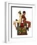 "Gaiety Dance Team", June 12,1937-Norman Rockwell-Framed Giclee Print