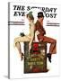 "Gaiety Dance Team" Saturday Evening Post Cover, June 12,1937-Norman Rockwell-Stretched Canvas