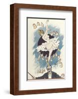 Gaiety Girls, Bal Des Incoherents-The Vintage Collection-Framed Premium Giclee Print