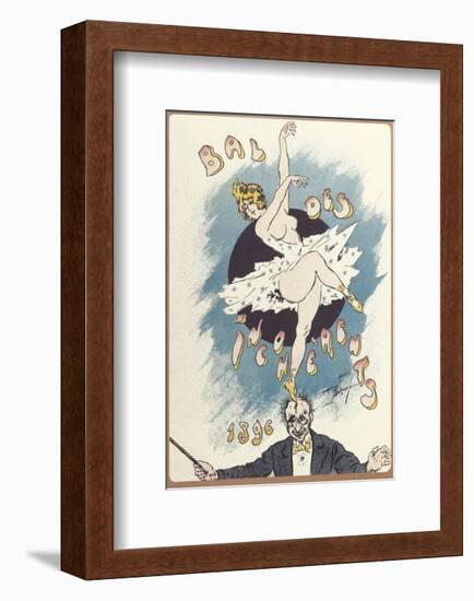 Gaiety Girls, Bal Des Incoherents-The Vintage Collection-Framed Premium Giclee Print