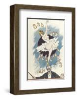 Gaiety Girls, Bal Des Incoherents-The Vintage Collection-Framed Premium Giclee Print