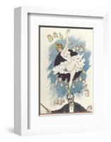 Gaiety Girls, Bal Des Incoherents-The Vintage Collection-Framed Premium Giclee Print