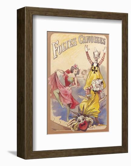 Gaiety Girls, Folies Canoises-The Vintage Collection-Framed Premium Giclee Print